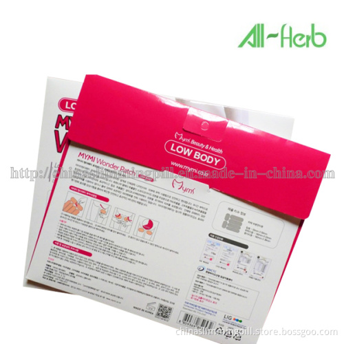 Model Favorite Mymi Wonder Slim Patch for Leg Body Slimming Patch Weight Loss Products